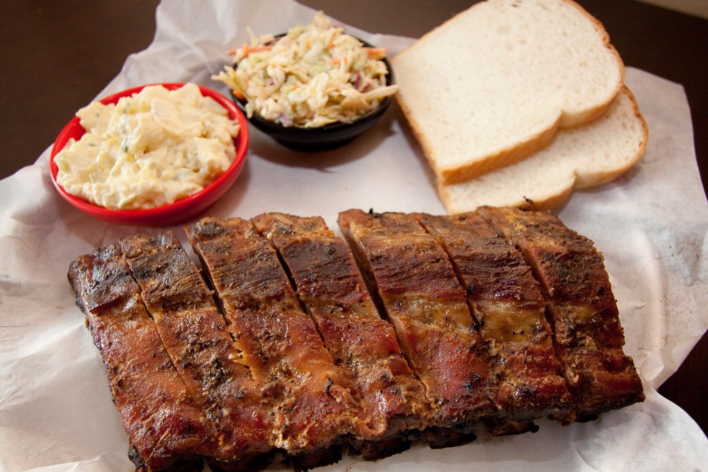 Kansas City style ribs.