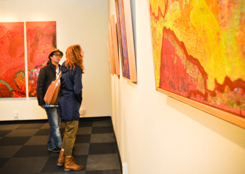 Art enthusiasts were out and about across the city for Seattle' First