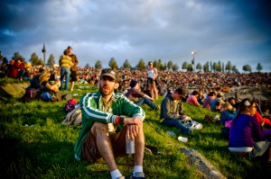 The crowd at Sasquatch Music Festival at the Gorge.