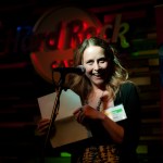 Web Editor Zibby Wilder at the Seattle Weekly Best of the Web awards.