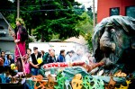 One of many floats at the 2010 Solstice Parade.