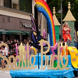 The Seattle Pride parade shimmied down the streets of Seattle on Sunday,