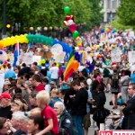 The Seattle Pride parade shimmied down the streets of Seattle on Sunday,