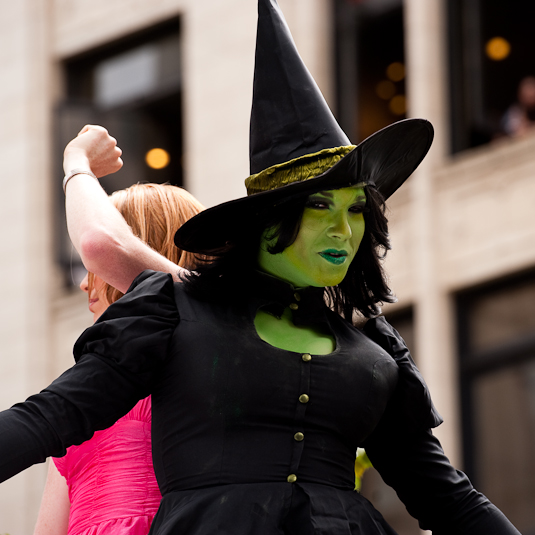 The Seattle Pride parade shimmied down the streets of Seattle on Sunday,