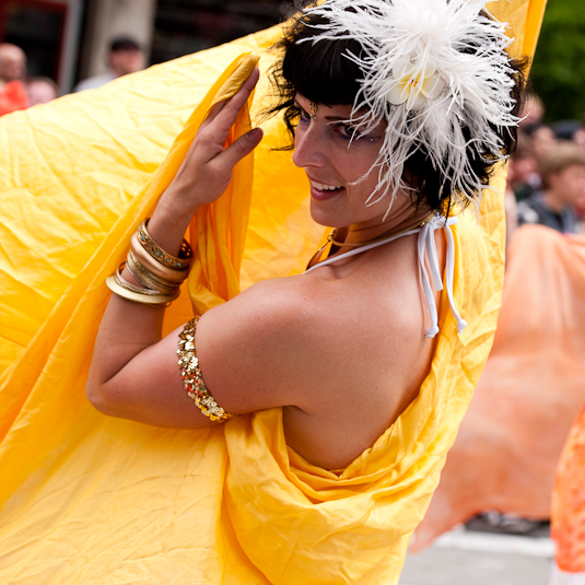 The Seattle Pride parade shimmied down the streets of Seattle on Sunday,