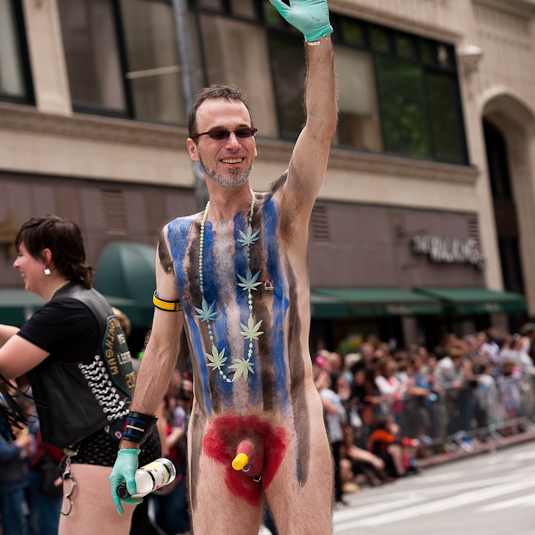 The Seattle Pride parade shimmied down the streets of Seattle on Sunday,