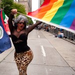 The Seattle Pride parade shimmied down the streets of Seattle on Sunday,