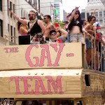 The Seattle Pride parade shimmied down the streets of Seattle on Sunday,