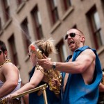 The Seattle Pride parade shimmied down the streets of Seattle on Sunday,