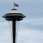 The Seattle Pride parade shimmied down the streets of Seattle on Sunday,