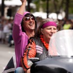 Everyone's favorite lesbians kicked off Sunday's Pride parade with a roar.Photos by