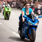 Everyone's favorite lesbians kicked off Sunday's Pride parade with a roar.Photos by