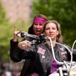 Everyone's favorite lesbians kicked off Sunday's Pride parade with a roar.Photos by