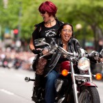 Everyone's favorite lesbians kicked off Sunday's Pride parade with a roar.Photos by