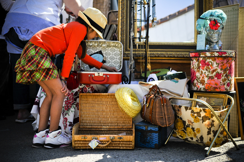 The sun finally came out to grace artists and art lovers at