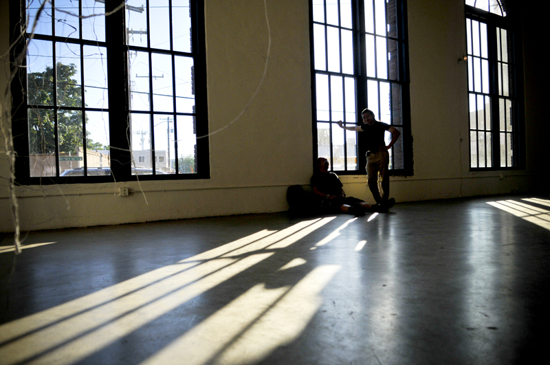 The sun finally came out to grace artists and art lovers at