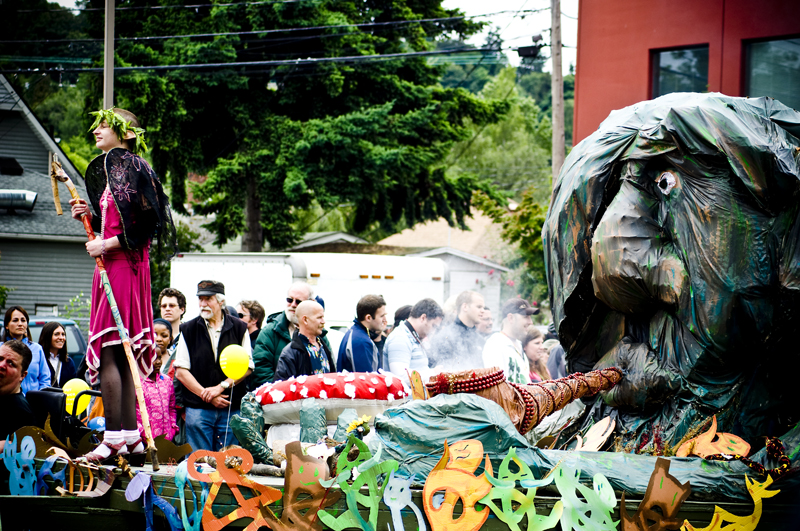 Nothing better than riding a giant smoking troll thing through the streets of Seattle. Happy Solstice everyone!