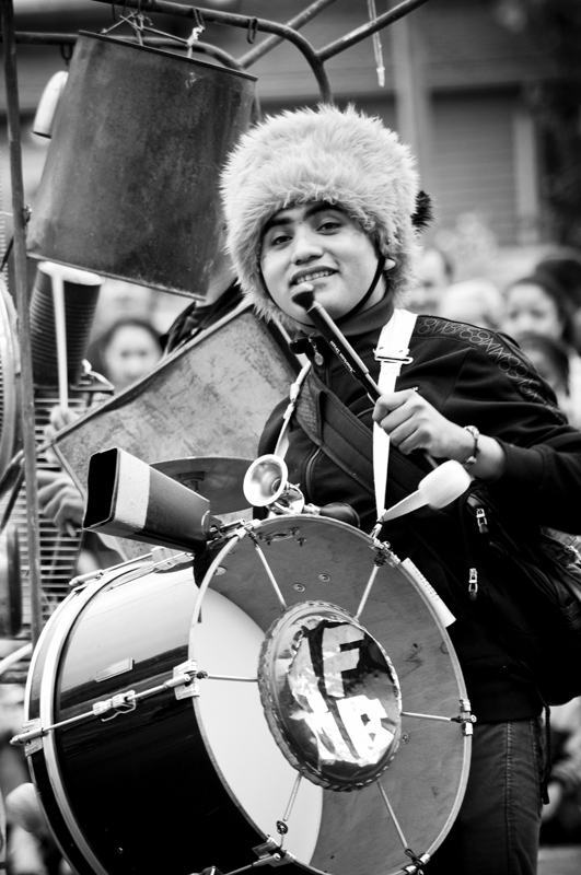 All we need is a one man band.