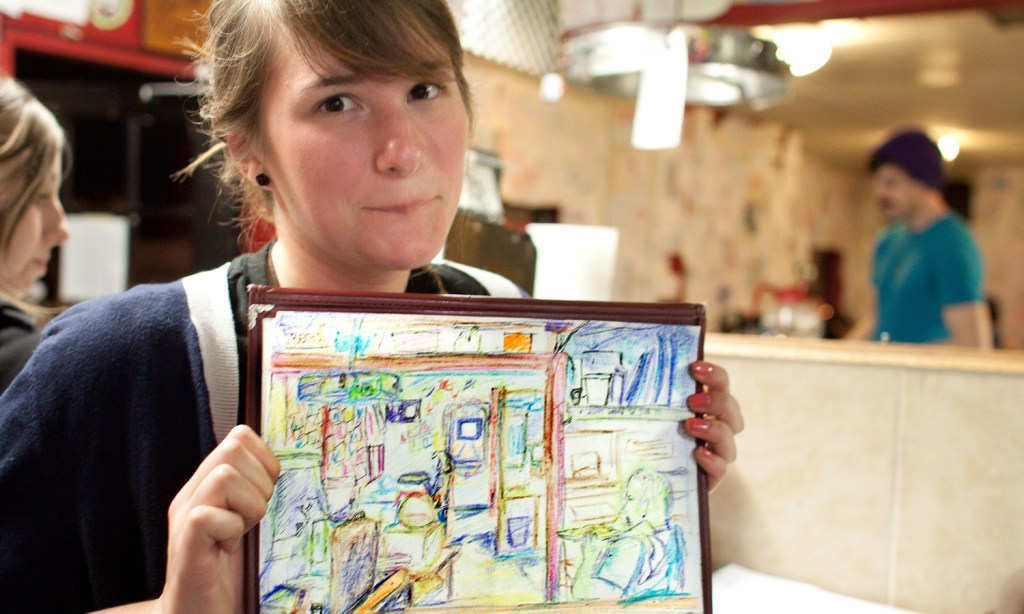 Now that's what I call a drawing. The only question is, is it wall worthy?