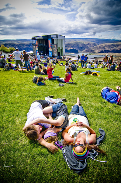 Three days of hot weather, music and (likely) rivers of PBR can