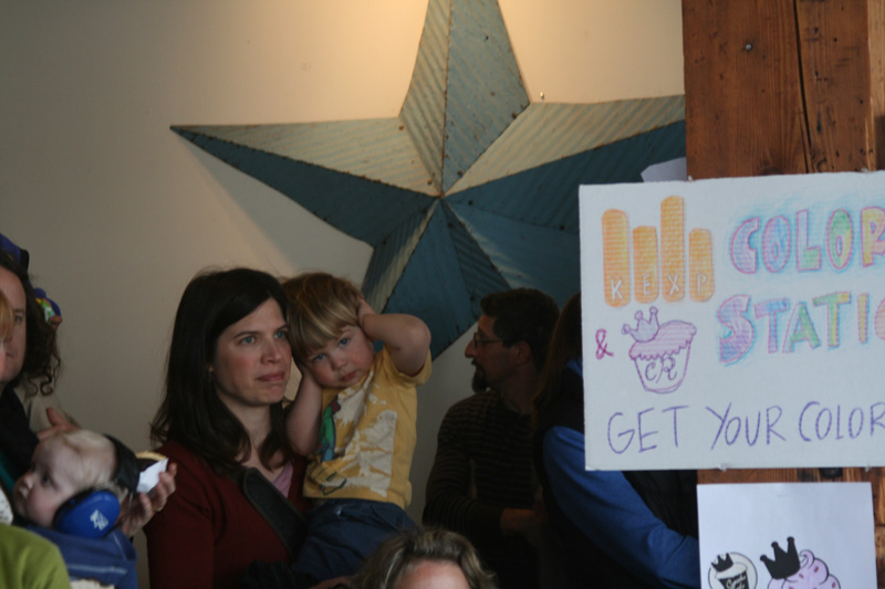 Sometimes music is just too loud.