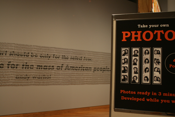 A great couple of exhibits - and a great way to end them.