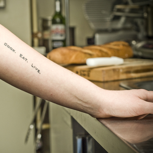 Food is nourishment for our bodies, art nourishment for our souls. Put