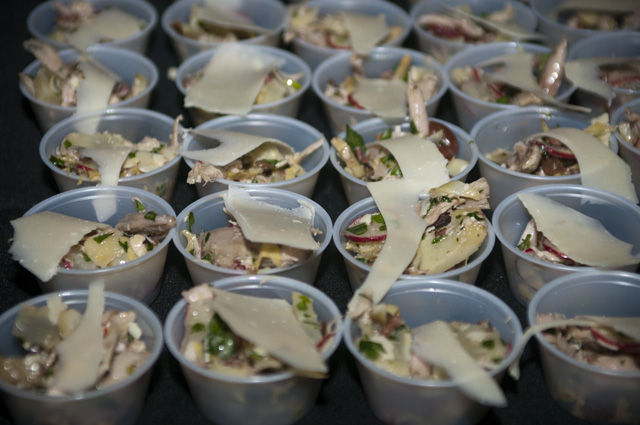 A lineup of gorgeous tastes from Spinasse.