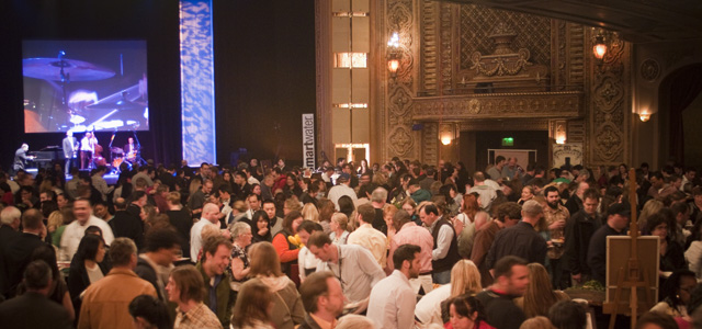 Packed house, amazing crowd.