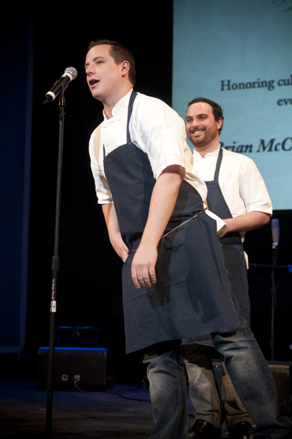 Innovation Award winners Brian McCracken and Dana Tough from Spur.