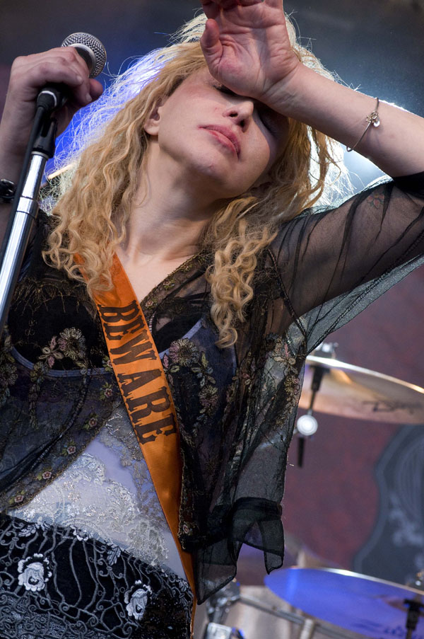 Courtney Love and Hole tore through Spin Magazine's party at SXSW, playing