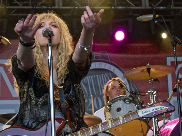 Courtney Love and Hole tore through Spin Magazine's party at SXSW, playing