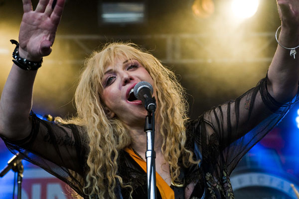 Courtney Love and Hole tore through Spin Magazine's party at SXSW, playing