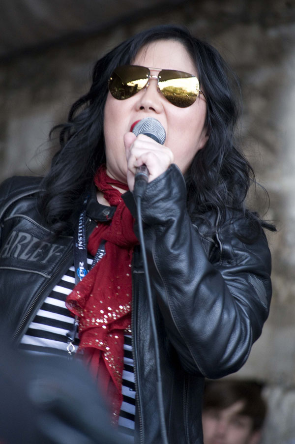 Courtney Love and Hole tore through Spin Magazine's party at SXSW, playing