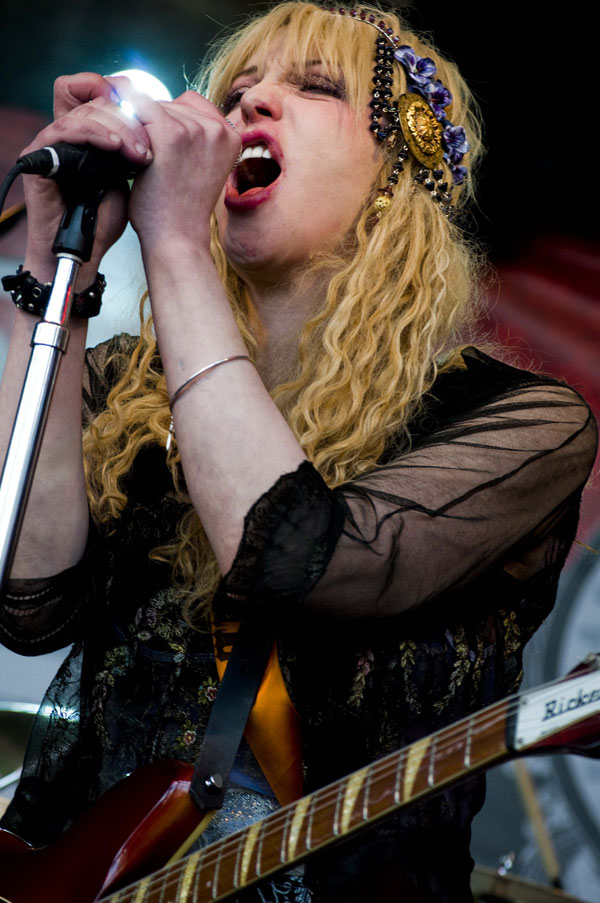 Courtney Love and Hole tore through Spin Magazine's party at SXSW, playing