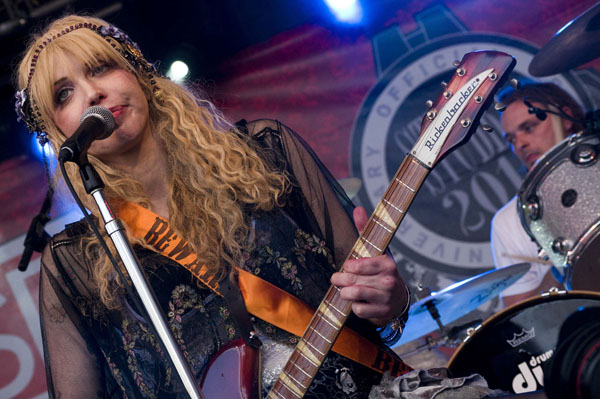 Courtney Love and Hole tore through Spin Magazine's party at SXSW, playing