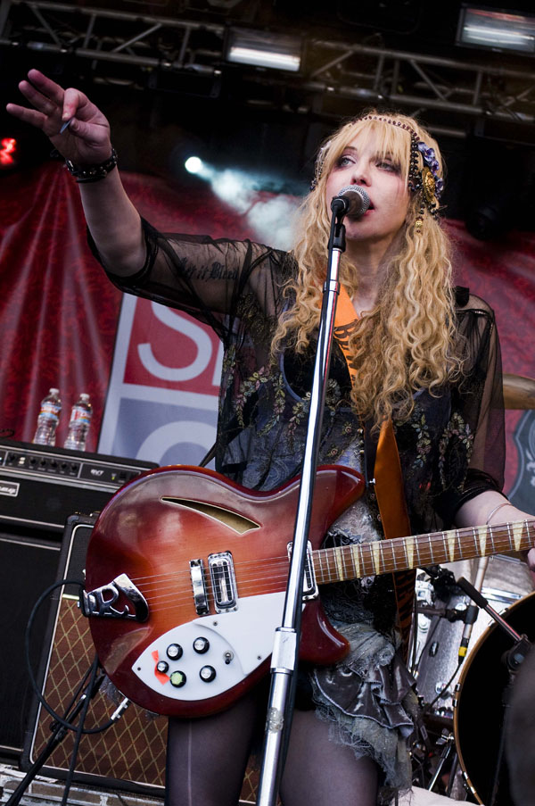 Courtney Love and Hole tore through Spin Magazine's party at SXSW, playing