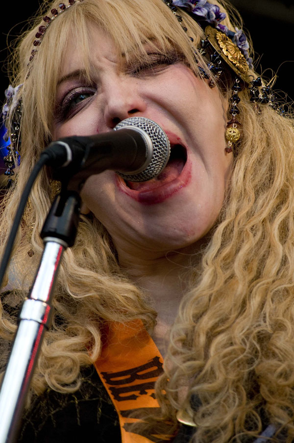 Courtney Love and Hole tore through Spin Magazine's party at SXSW, playing