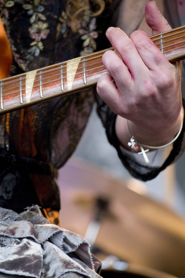 Courtney Love and Hole tore through Spin Magazine's party at SXSW, playing