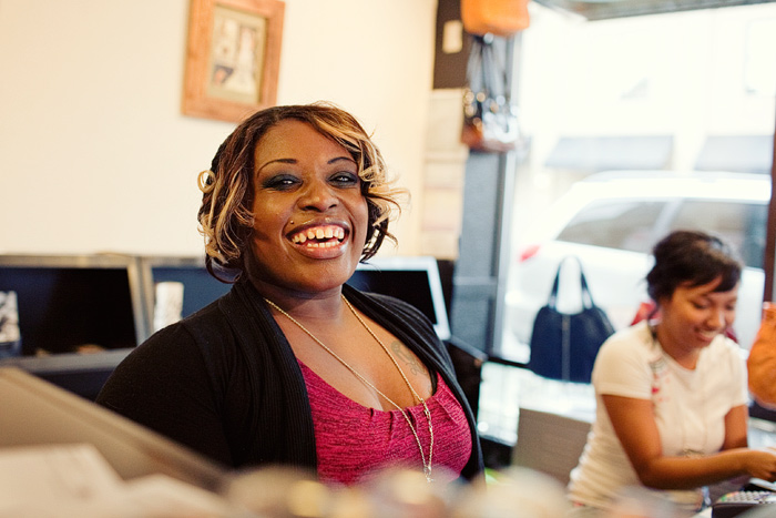 Shay works in the neighborhood and has been looking to move there too.