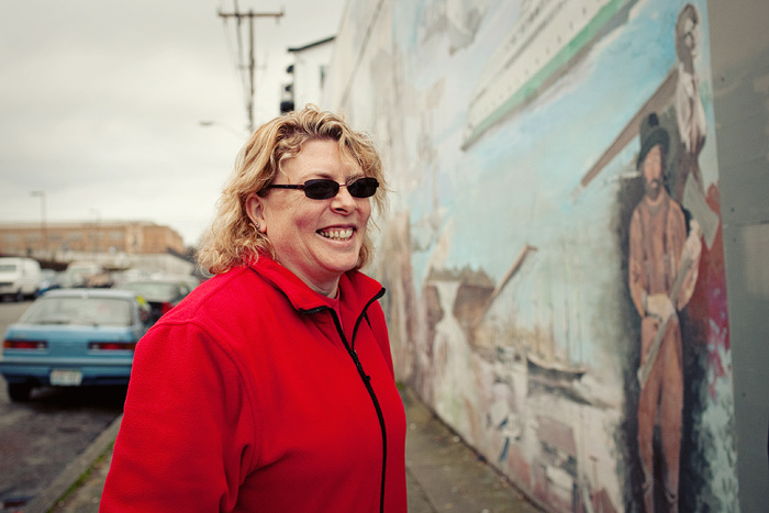 Sharon Bishop was out for dinner following a soccer game with her soccer team, Salvation Fuzz.