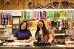 Kim Erickson and Andrea Savar from Alexander's beads.