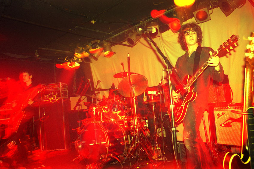 December 5, 2000 A -- A Black Rebel Motorcycle Club open for The Dandy Warhols at The Catwalk.