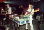 May 1, 2003 A -- A Ben Gibbard and Jenny Lewis of The Postal Service at a rare Crocodile appearance.