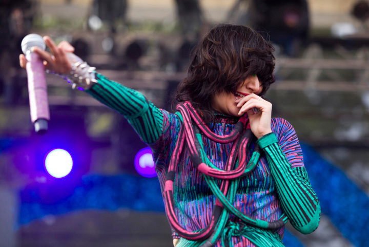 September 6, 2009 A -- A Yeah Yeah Yeahs at Bumbershoot 2009.