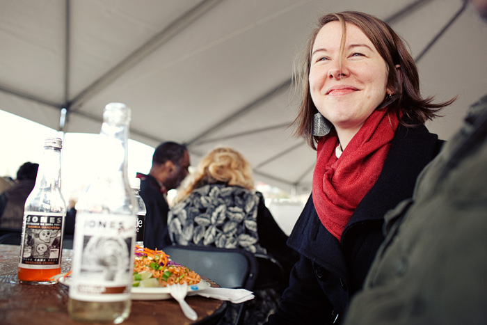 Brooke went for her old standby - Pad Thai from Kaosamai.