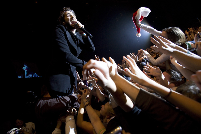 Jared Leto of 30 Seconds to Mars.