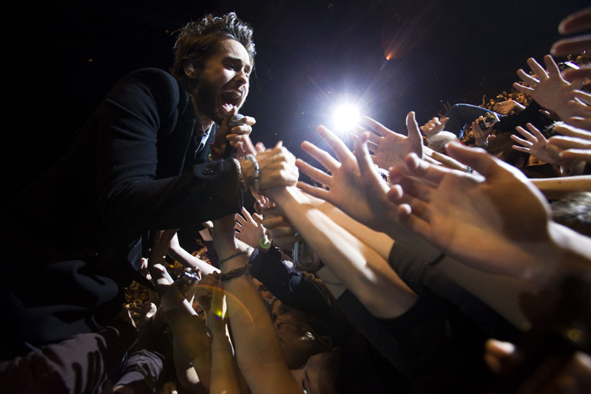 Jared Leto of 30 Seconds to Mars.