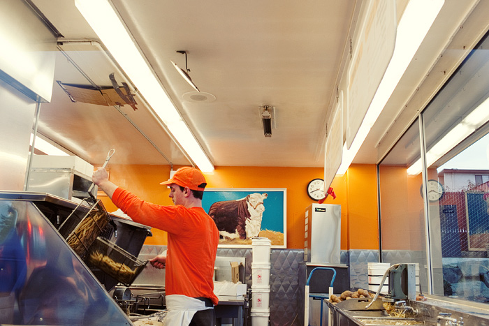 Dicks is a popular destination for those looking for a burger fix.