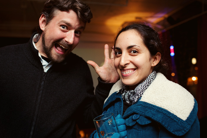 Brent & Arianna get a little goofey with me.